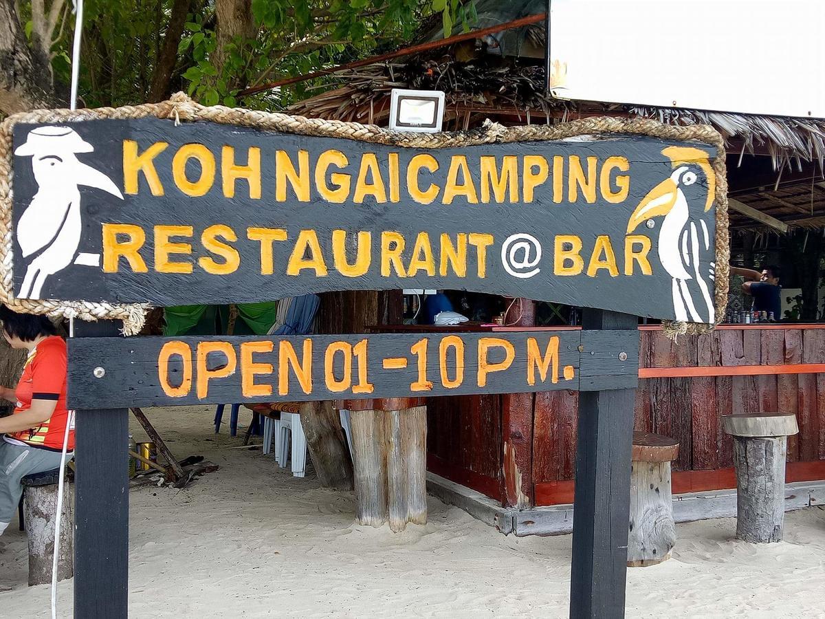 Koh Ngai Camping Restaurant @ Bar Εξωτερικό φωτογραφία